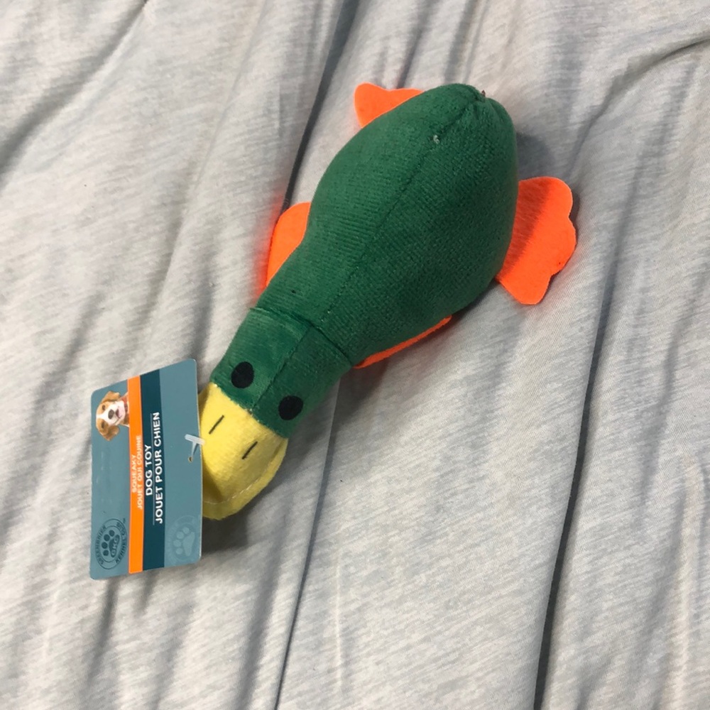 Platypus dog toy